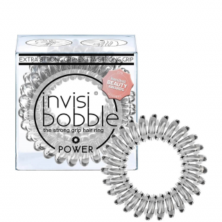 InvisiBobble Power Strong sada gumiček na vlasy barva Silver 3ks IDDRZ80dfcd3a-6d3f-4f69-9a25-502dc73f9aba