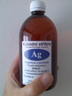 KOLOIDNÍ STŘÍBRO 500ml. ID22KR