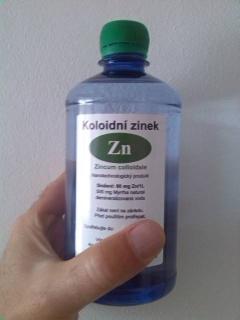 KOLOIDNÍ ZINEK S MYRRHOU 500ml. ID23KR