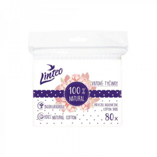 Linteo papírové vatové tyčinky 100% natural sáček 80ks IDDRZ18d6fef2-5579-45a2-8c39-5b533d1407ca