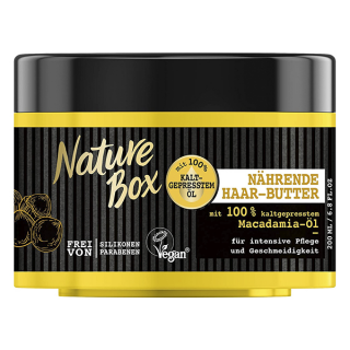 Nature Box výživné vlasové makadamové máslo 200ml IDDRZ9448ba01-332e-4932-b0b2-eb03c5f870eb