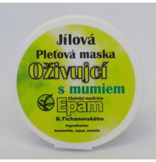 Oživující s mumiem - pleťová jílová maska Epam 20 g -  ID176EP