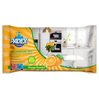 Padex Univerzální čistící ubrousky Orange 80ks IDDRZa8fe6dd4-98ce-4fcb-ba8b-018c46ac72d7