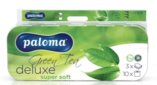 Paloma Deluxe Green Tea toaletní papír 3vr 10 rolí IDDRZ0b80351c-bd46-4b1d-9d57-d5117aa7267e