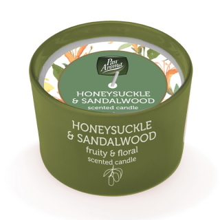 PanAroma vonná svíčka Sandalwood  Honeysuckle 85g IDDRZ9db31f40-014f-4162-a642-1bcc435b9779