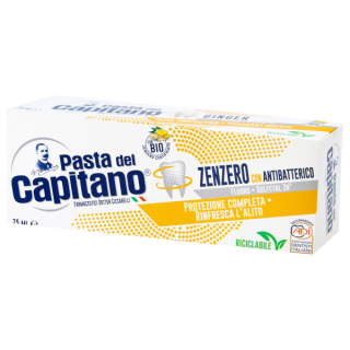 Pasta del Capitano italská zubní pasta s BIO zázvorem 75ml IDDRZad968b86-6576-4463-8ed6-d94ba9a2dd40