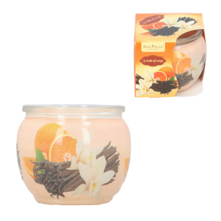 Svíčka vonná dekorativní Vanilla  Orange 70g IDDRZ4b57506a-f991-4ec7-a65f-955197c457f4