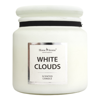 Svíčka vonná dekorativní WHITE CLOUDS 340g IDDRZ8faf7e5e-5b2b-48a6-a9b4-08bfe68ebb5e