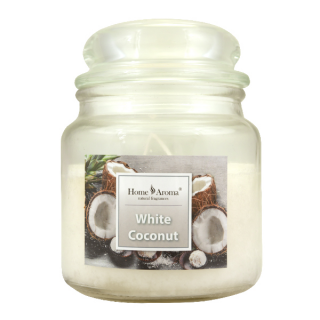 Svíčka vonná dekorativní WHITE COCONUT, 340g IDDRZ994cd8f6-a1d9-4dd6-a3f9-6b10d76d6c9d