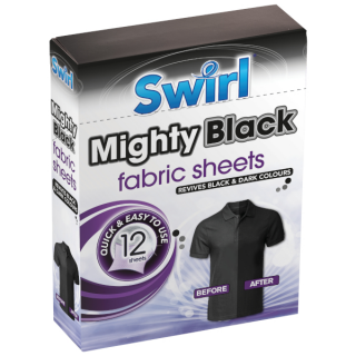 Swirl Mighty Black Černé prádlo ubrousky do pračky 12 ks IDDRZ91147537-4630-4ff9-8da9-51a0fe5c3f06