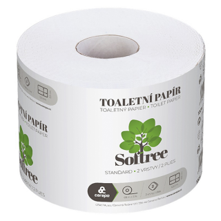 Toaletní papír Soft Tree EKO 1000, 2vrst. bílý EKO návin 56m IDDRZ06a9436e-4934-4f8a-ab22-8ee8b82ecec7