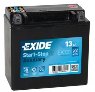 Exide Start-Stop Auxiliary 12V 13Ah 200A, EK131