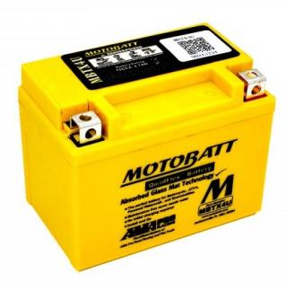 Motobaterie Motobatt MBTX4U 12V 4,7Ah 70A  česká distribuce, připravena k použití