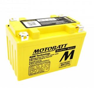 Motobaterie Motobatt MBTX9U 12V 10,5Ah 160A  česká distribuce, připravena k použití