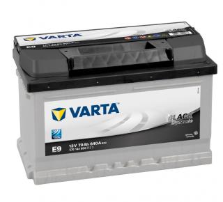 Varta Black Dynamic 12V 70Ah 640A, 570 144 064, E9  česká distribuce, připravena k použití + výkup staré autobaterie při doručení nové