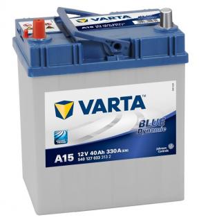 Varta Blue Dynamic 12V 40Ah 330A 540 127 033, A15- Levá