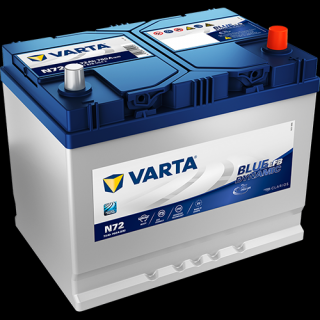 Varta Blue Dynamic EFB 12V 72Ah 760A 572 501 076, N72, Asia  česká distribuce, připravena k použití + výkup staré autobaterie při doručení nové