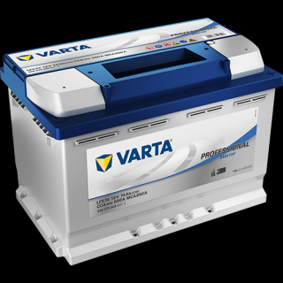 Varta Professional Starter 12V 74 Ah, 680 A, 930 074 068, LFS74  česká distribuce, připravena k použití + výkup staré autobaterie při doručení nové