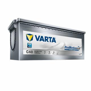 VARTA PROMOTIVE EFB 12V, 240Ah, 1200A, 740 500 120, C40  česká distribuce, připravena k použití + výkup staré autobaterie při doručení nové