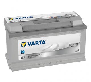 Varta Silver Dynamic 12V 100Ah 830A, 600 402 083, H3  česká distribuce, připravena k použití + výkup staré autobaterie při doručení nové