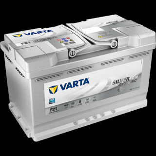 Varta Silver Dynamic AGM Start-Stop 12V 80Ah 800A 580 901 080, A6 (F21)  česká distribuce, připravena k použití + výkup staré autobaterie při doručení…