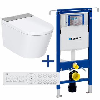 WATERGATE ADAPTA Basic+ sprchovací toaleta, GEBERIT DUOFIX předstěnový modul, WG-AB200_111.355.00.5