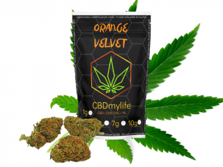 CBD konopí Orange Velvet Hmotnost: 100g