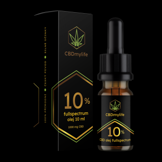 CBD olej - kapky  CBDmylife 10% Full Spectrum