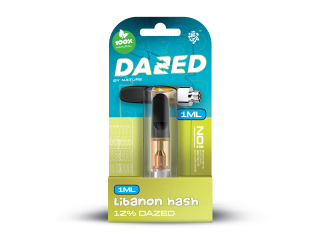 DAZED 12% cartridge Libanon Hash 1ml