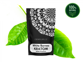 Kratom White Borneo - NANO Premium Hmotnost: 1000g