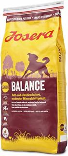 JOSERA Balance, Krmivo pro psy se sníženým obsahem tuku a bílkovin pro starší psy, 1 balení ( 1 x 15 kg ) ‎4032254211600