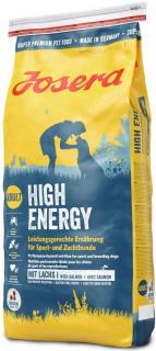 JOSERA High Energy, Vysokoenergetické krmivo pro sportovní psy, S hodnotným lososovým proteinem, 1 balení (1 x 15 kg) 4032254211907