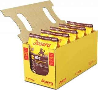 JOSERA Kids, Krmivo pro štěňata pro střední a velká plemena, 5 balení ( 5 x 900g ) 50005750