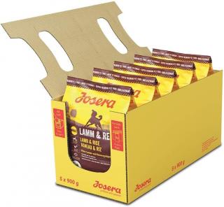 JOSERA Lamb  Rice, Krmivo pro psy s jehněčím jako jediným zdrojem živočišných bílkovin, 5 balení ( 5 x 900g ) 50005573