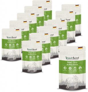 Venandi Animal Premium mokré krmivo pro kočky, jehněčí jako monoprotein 6 x 125 g, bez obilnin a přírodní, 0.75kg 3301712