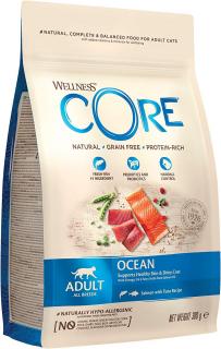 Wellness CORE Adult Ocean,granule pro kočky, losos a tuňák, 300g - 1.75kg 10714