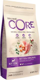 Wellness CORE Kitten Original, granule pro koťata, kuřecí a krůtí maso, 1.75kg - 1.75kg 10728