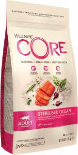 Wellness CORE Sterilized Ocean, granule pro sterilizované kočky, losos  tuňák, 1.75 kg - 1.75kg 10717