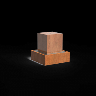 FUENTE BLOCK Tvar a velikost: BLOCK CWB1 (70x70x70)