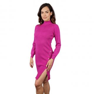 Pletené šaty Eldrin Barva: Fuchsia, Velikost: L/XL