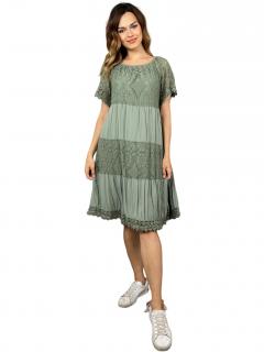 Šaty Myla Barva: Khaki, Velikost: UNI
