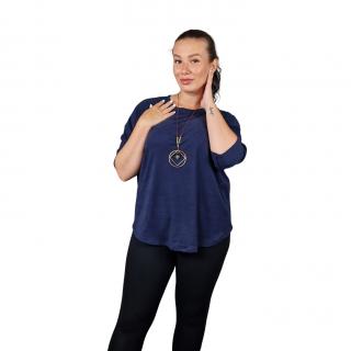Top Raelynn Barva: Tmavě modrá, Velikost: UNI