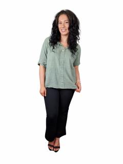 Top Tansy Barva: Khaki, Velikost: UNI