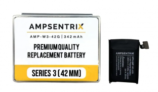 Ampsentrix baterie 352 mAh - Apple Watch 3 (42 mm) - GPS