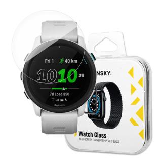 Hybridní sklo 3mk Watch Protection pro Garmin Forerunner 745 (3ks), 5903108316705