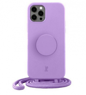 PopSockets Just Elegance PopGrip pouzdro pro Apple iPhone 13 Pro fialové