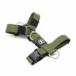 Postroj pro psy BullyBillows TRI-Harness® v2.0 Anti-Pull (Velikost B) Khaki