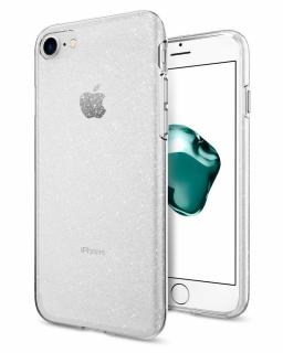 Pouzdro Spigen Liquid Glitter Apple iPhone 7 / 8 / SE 2020/2022 Crystal