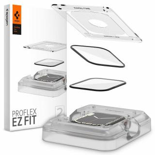 Spigen ProFlex EZ Fit 2.5D tvrzené sklo pro Apple Watch 45mm - 2 ks AFL04051