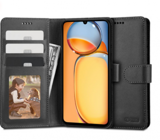 TECH-PROTECT WALLET XIAOMI REDMI 13C / POCO C65 černé